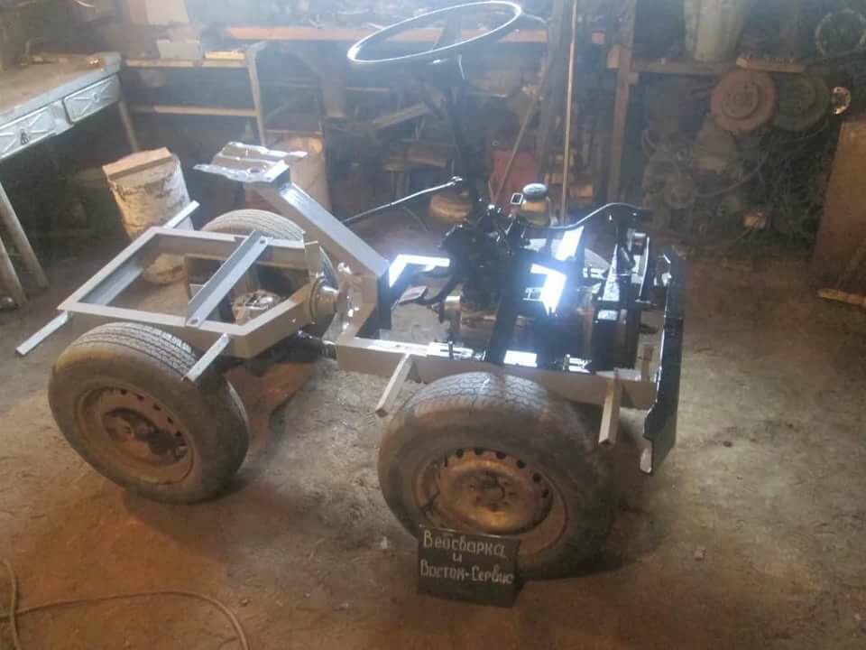Мини-трактор переломка: особенности самодельных моделей. как сделать полноприводный мини-трактор с ломающейся рамой своими руками по чертежам?