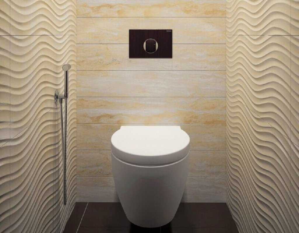 Дизайн маленького туалета: варианты оформления в квартире