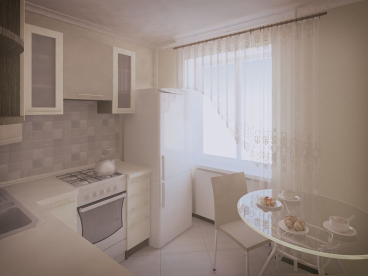 Дизайн кухонь в хрущевках площадью 6 кв м: с холодильником и без | cat kitchen