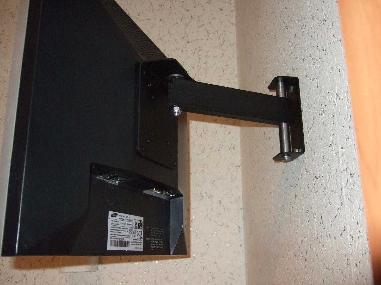 Крепление для телевизора на стену: как правильно использовать