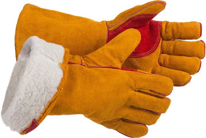 Спилковые комбинированные перчатки: обзор утепленных перчаток типа «докер» и других моделей, применение шерстяных перчаток со спилковыми накладками