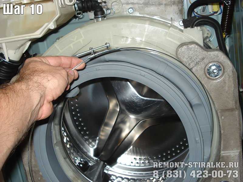 Как снять и заменить резинку на барабане стиральной машины lg? тонкости замены манжеты люка. как поменять уплотнительную резинку?