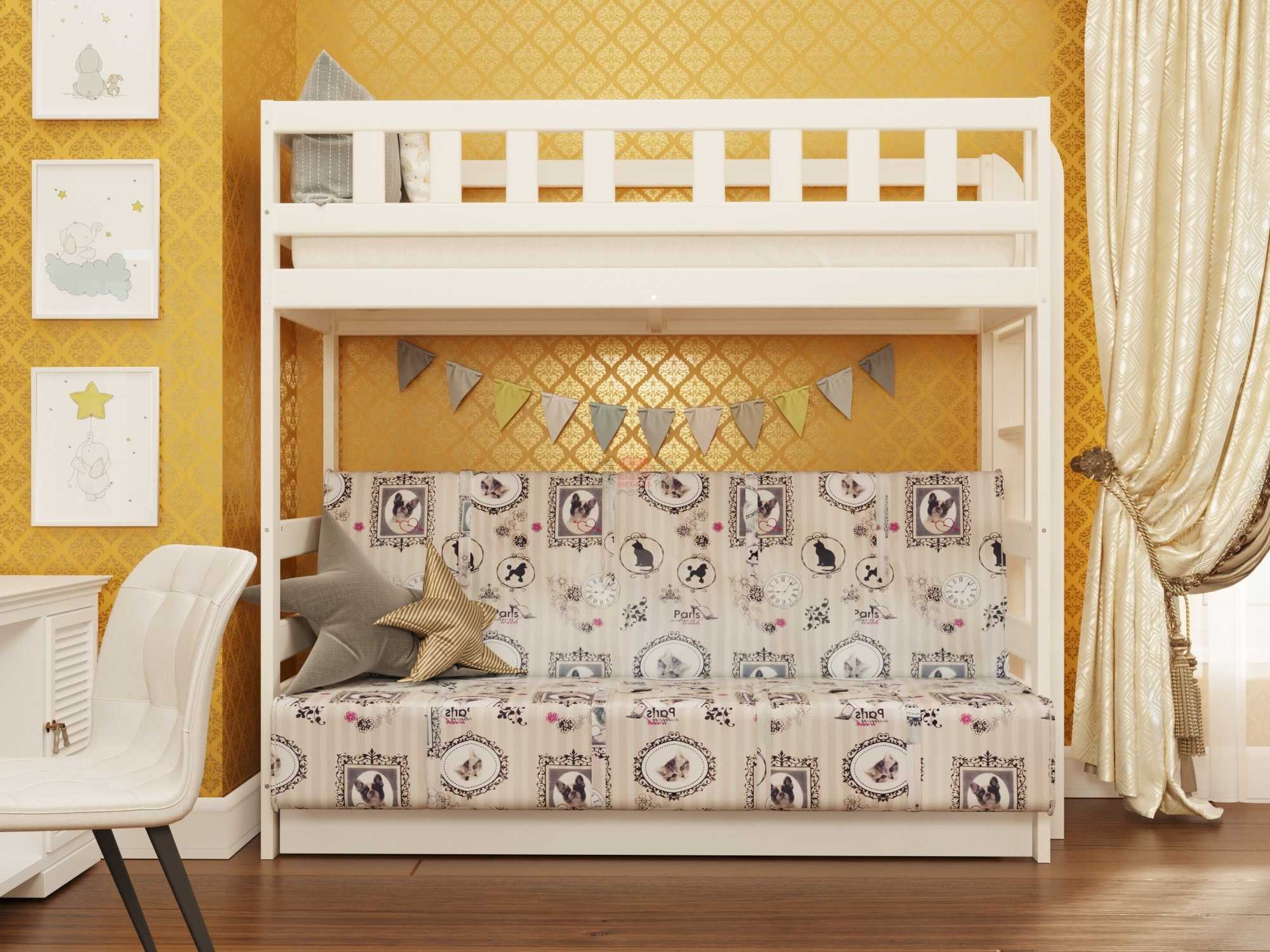 Двухъярусная кровать для взрослых (56 фото): с двуспальным местом внизу для родителей, эскизы двухэтажных моделей со шторами