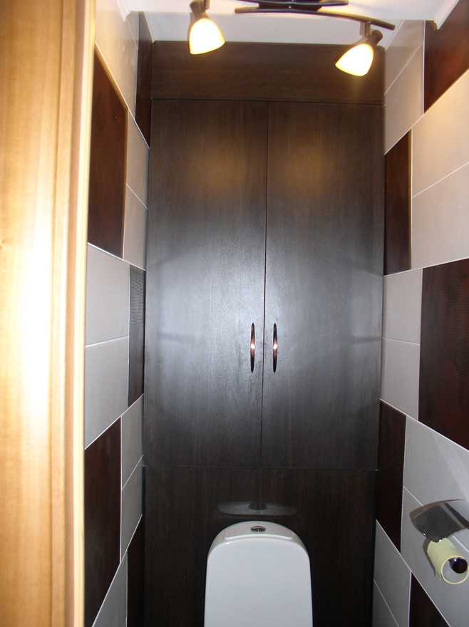 Сантехнический шкафчик в туалете за унитазом: как сделать своими руками