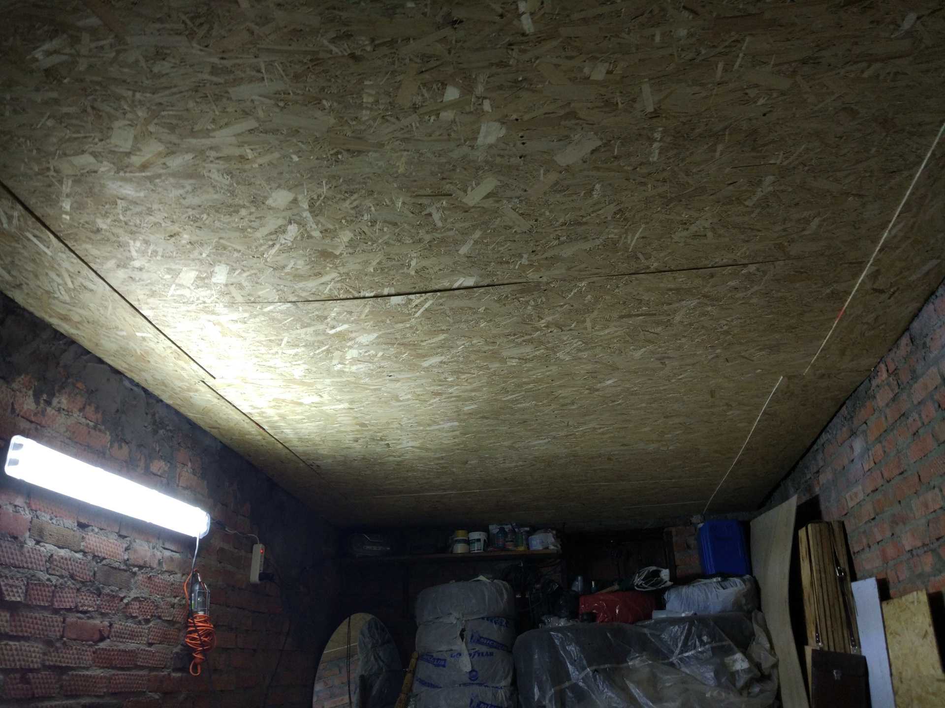 Чем подшить потолок в гараже? (8 фото)