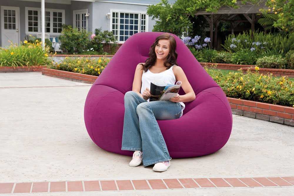 Надувное кресло, основные характеристики, обзор моделей