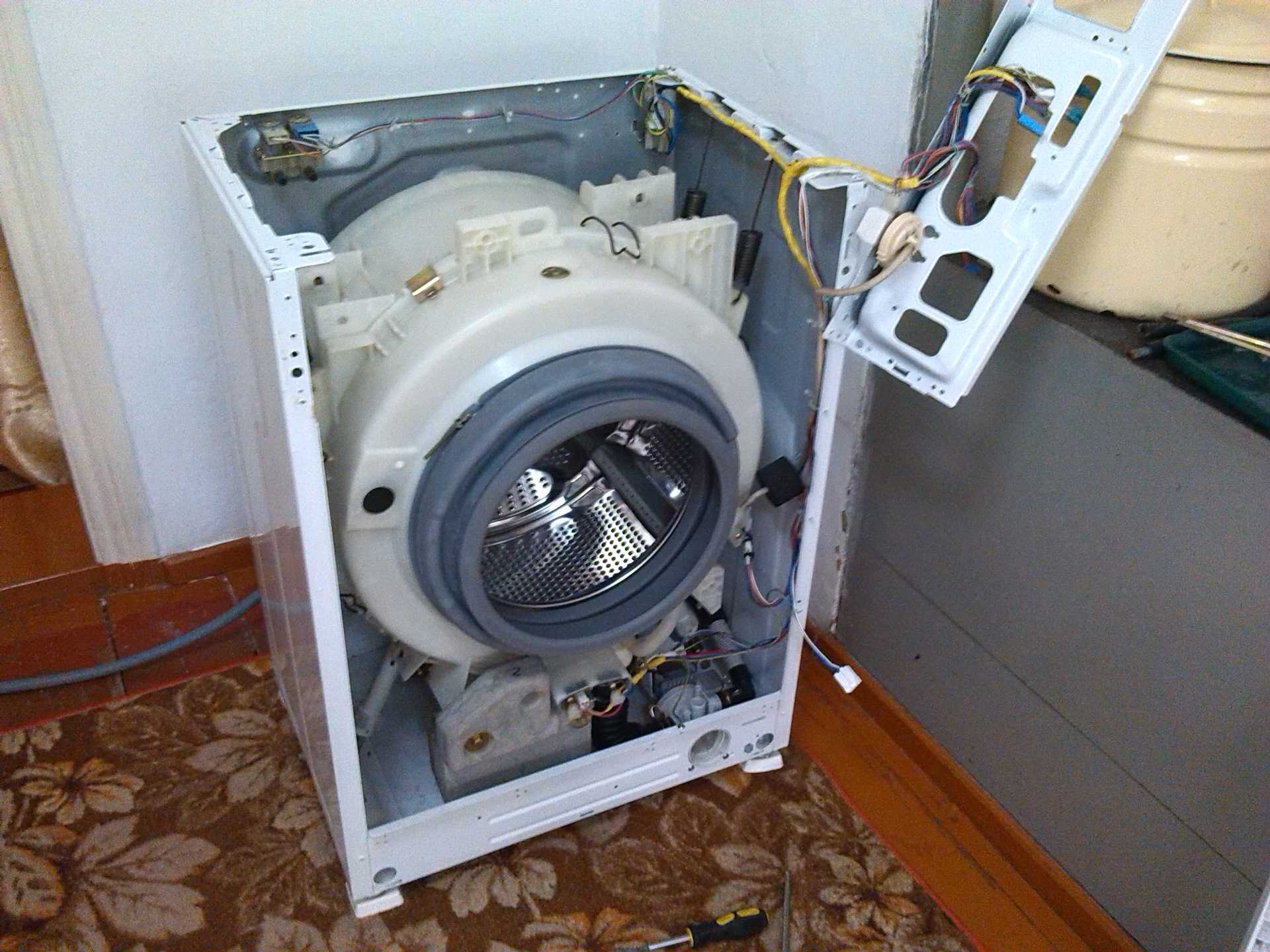 Разборка стиральной машины