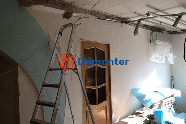 Как снять подвесной потолок - всё о ремонте потолка