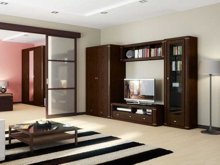 Правила выбора мебели для зала, советы по расстановке в комнате