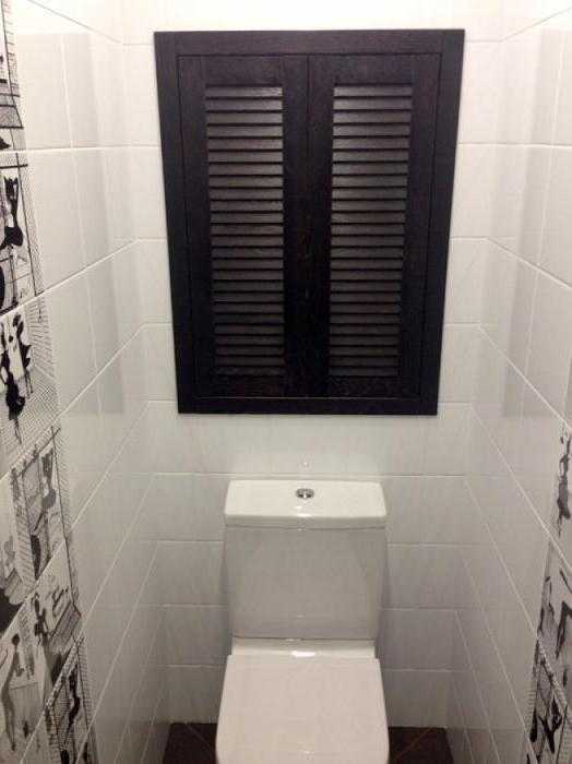 Дверцы для сантехнического шкафа в туалете за унитазом: стильный дизайн санузла
