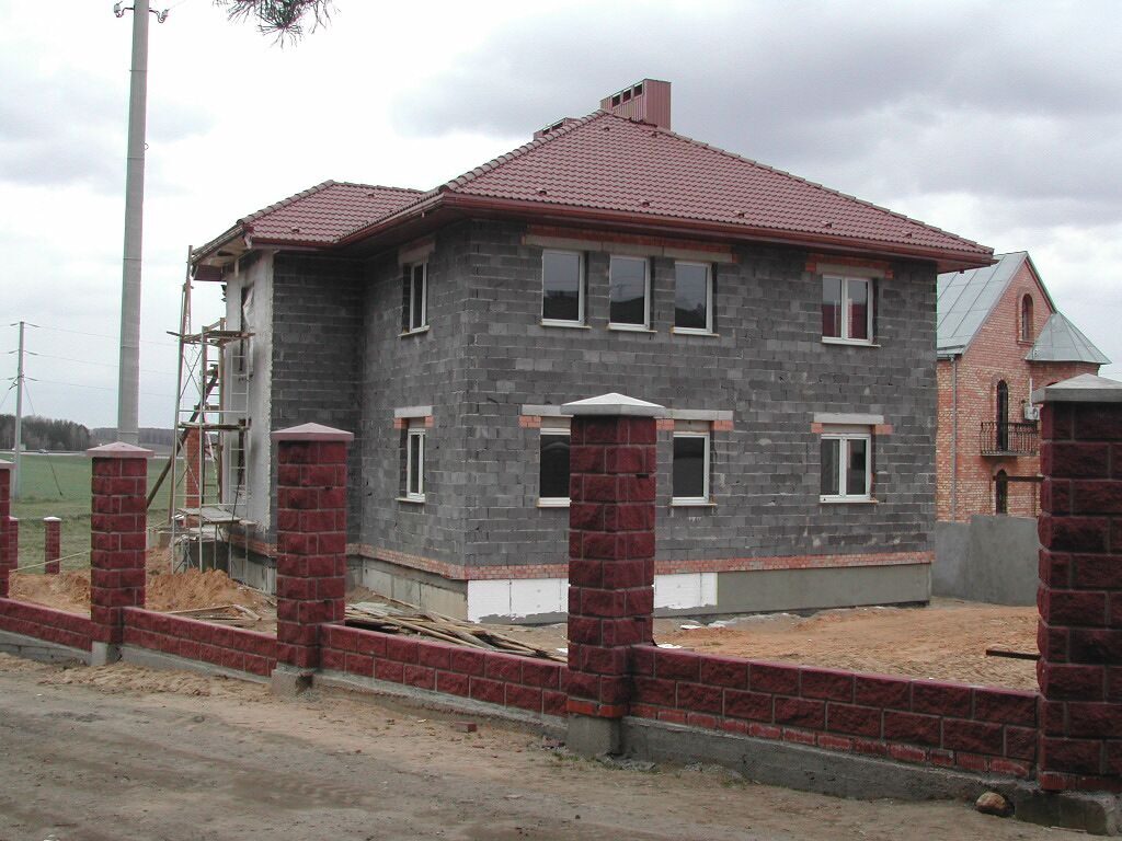 Дом из керамзитобетонных блоков + отзывы