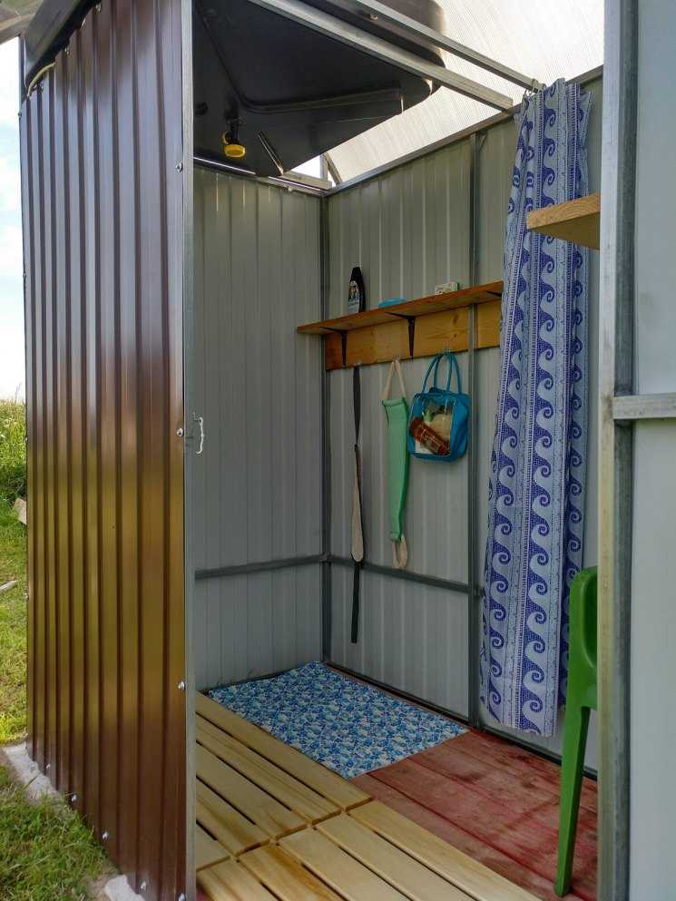 Летний душ - комфорт на даче, выбираем вариант для самостоятельного строительства