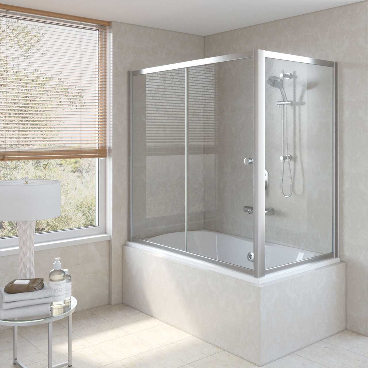 Стеклянные шторы для ванны: особенности, достоинства и недостатки