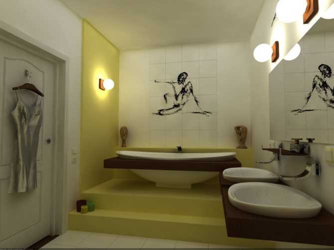 Как создается дизайн проект ванной?