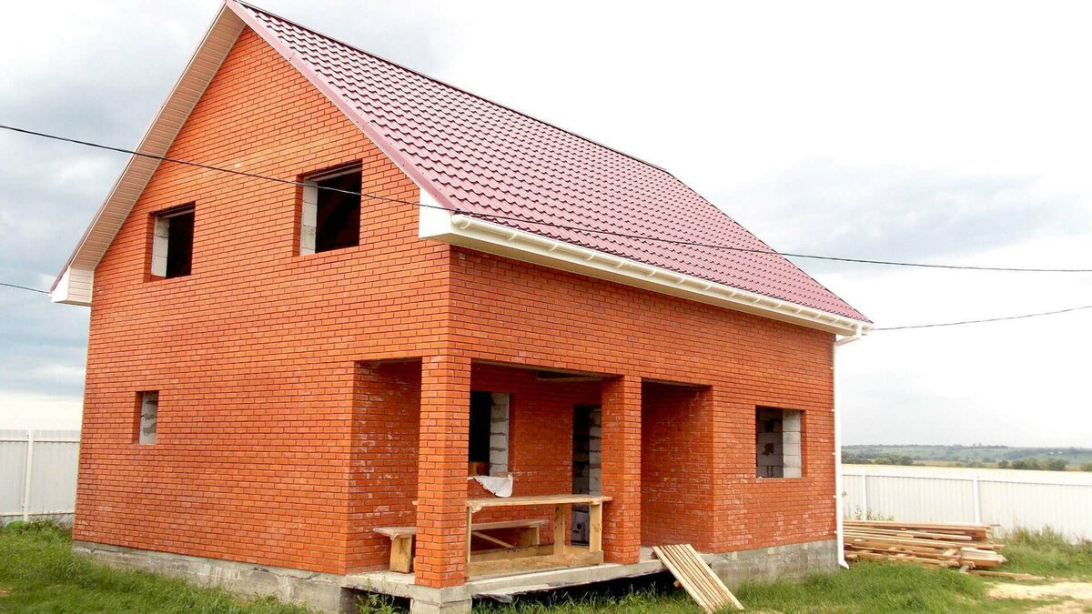 Строительство дома из кирпича - личный опыт. тонкости процесса строительства кирпичных домов