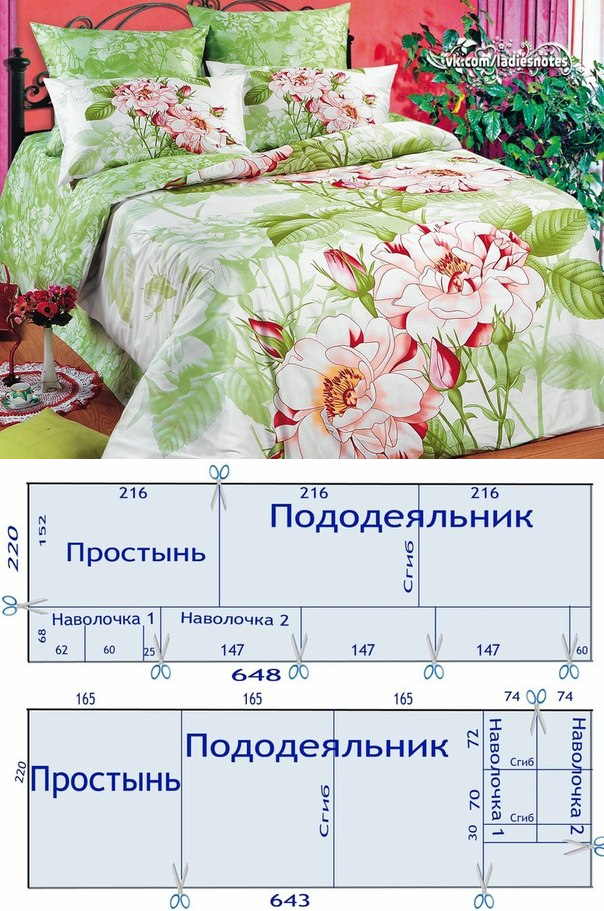 Размер простыни на двуспальную кровать