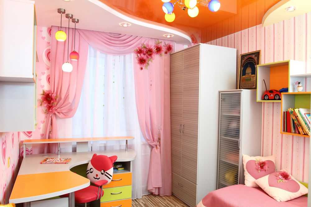 Выбираем шторы в детскую комнату девочке: 50 фото идей для спальни