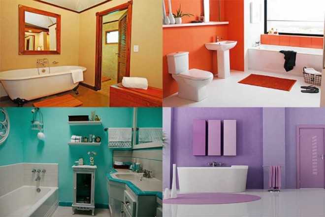 Краска для ванной - 115 фото примеров как лучше покрасить ванную