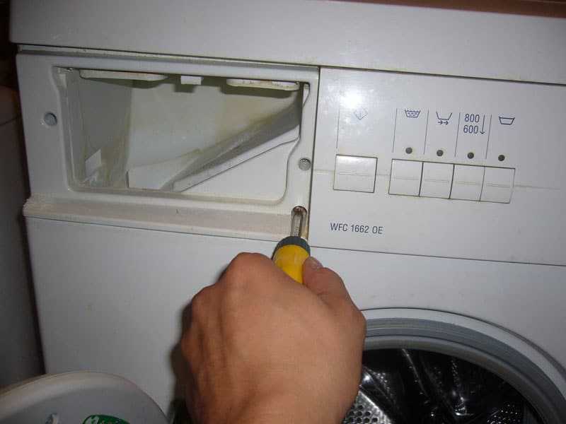 Как снять верхнюю крышку стиральной машины bosch