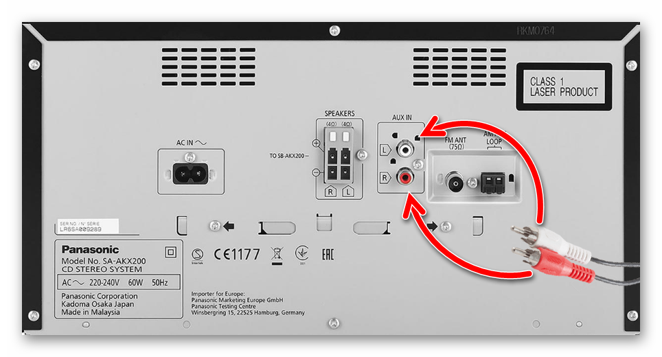 Как подключить муз центр к. Музыкальный центр Samsung разъём aux. Подключить колонку через аукс. Разъем аукс на музыкальном центре. Как подключить музыкальный центр к компьютеру аукс.