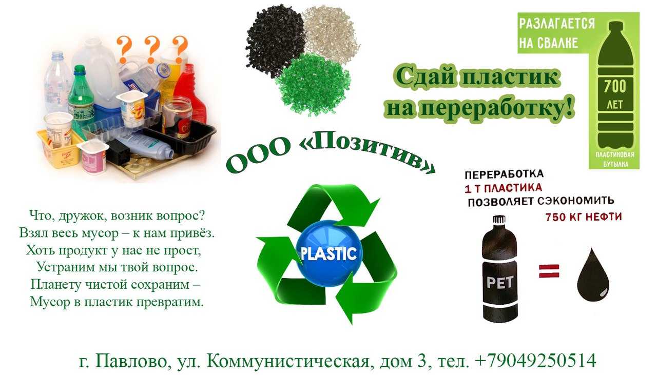 Переработка полиэтилена - приоритетная задача промышленности и экологии