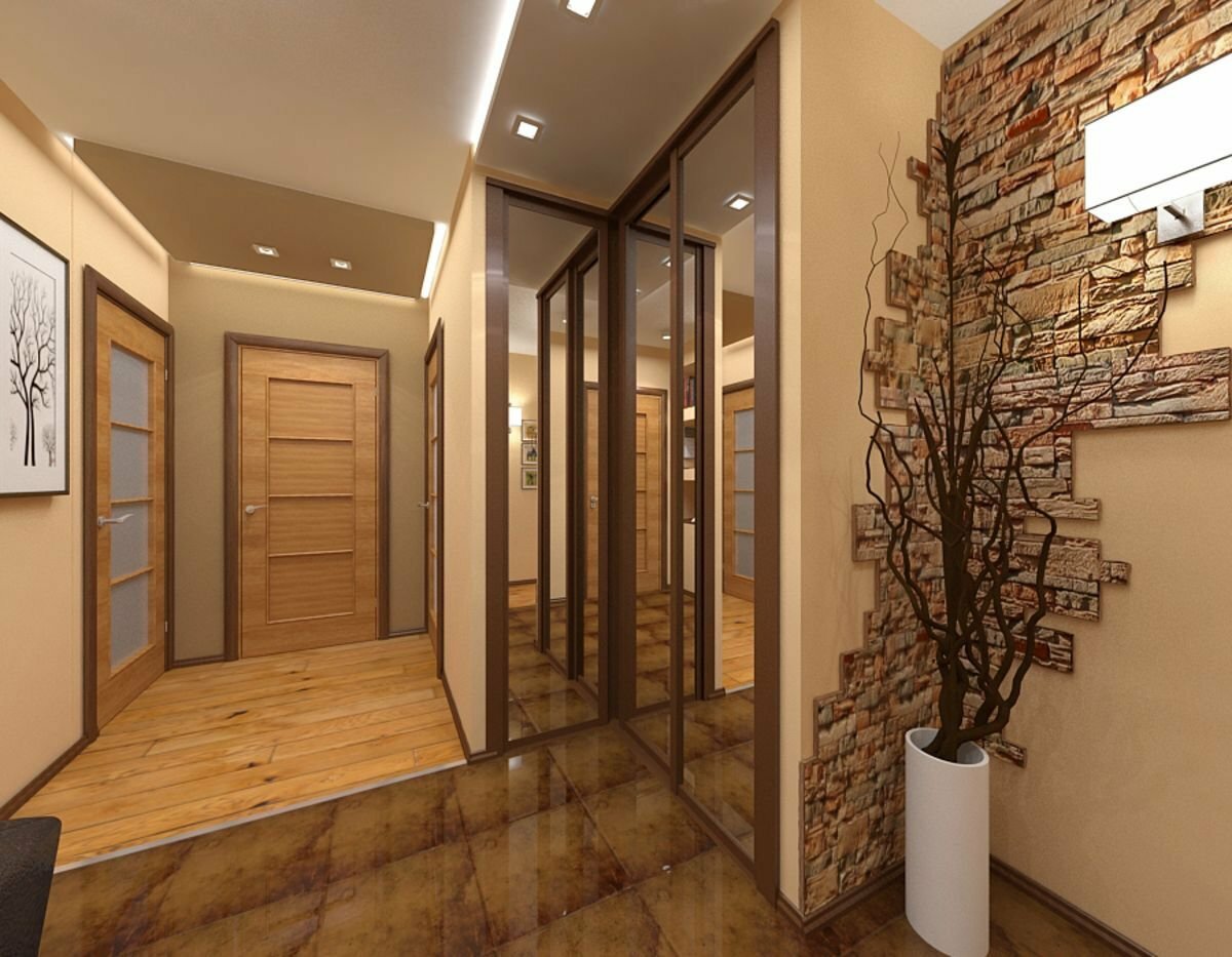 Особенности оформления дизайна коридора и прихожей в городской квартире