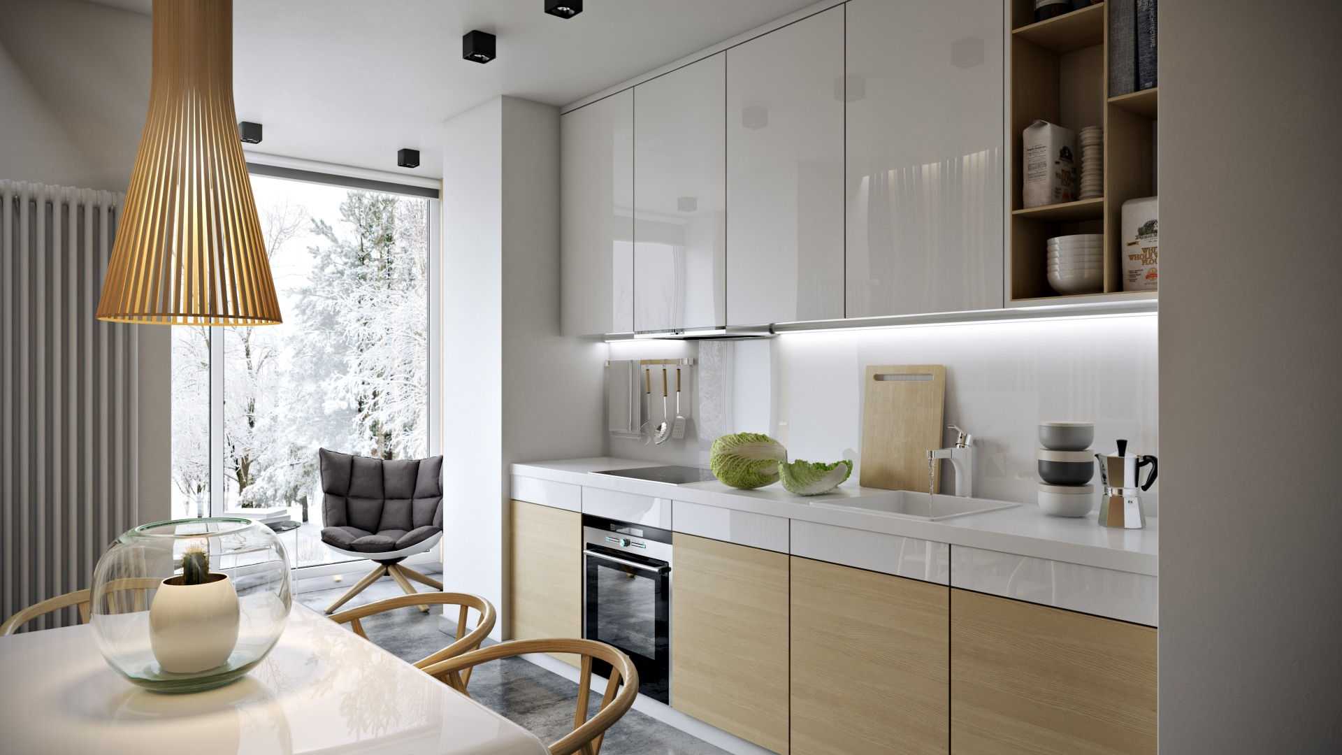 Обои для маленькой кухни: какие выбрать под дизайн небольшого помещения