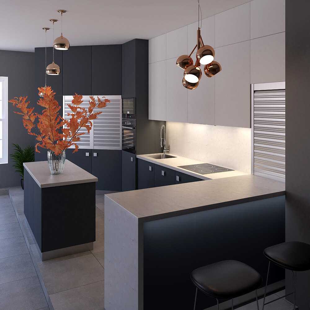Кухня в стиле минимализм 2017 — 71 фото дизайна интерьера кухни | the architect