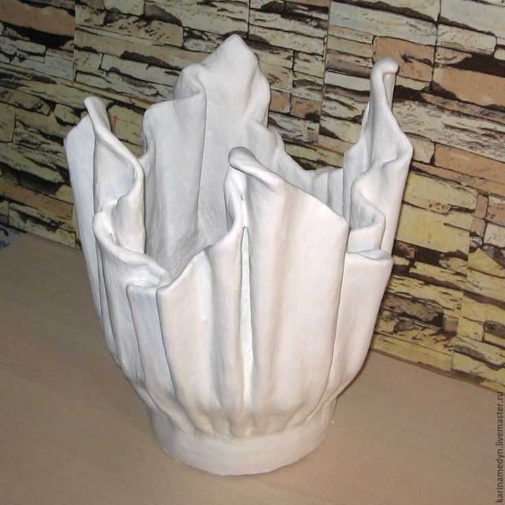 Как сделать вазу из цемента