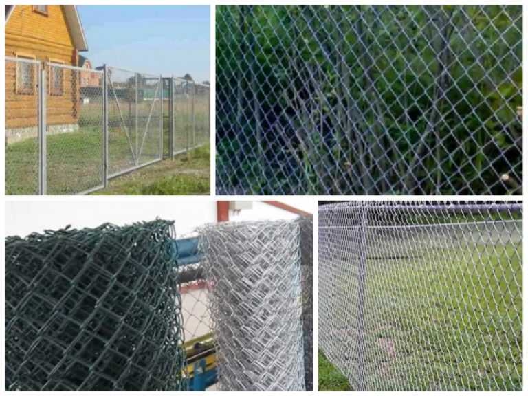 Забор из сетки рабицы: виды сетки, как натянуть, закрепить