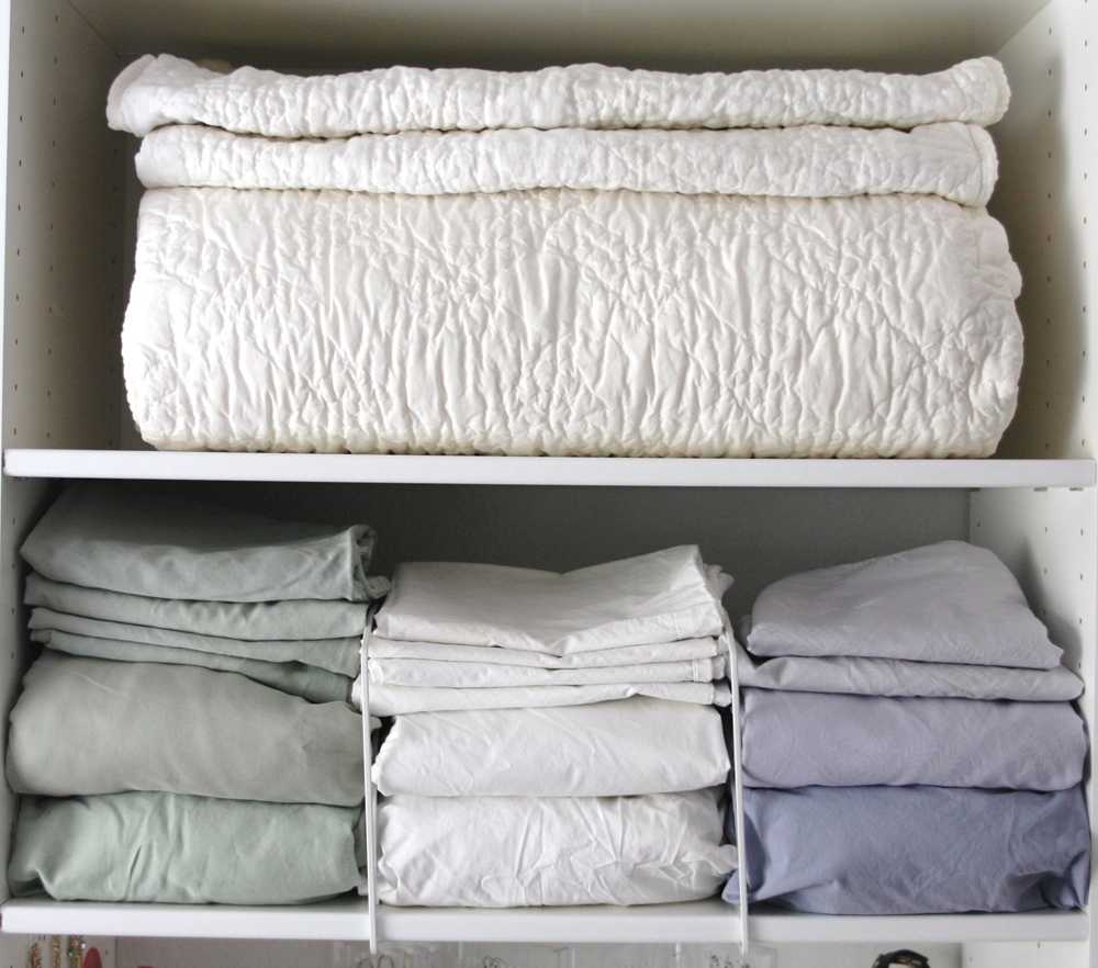 Как сложить постельное белье?