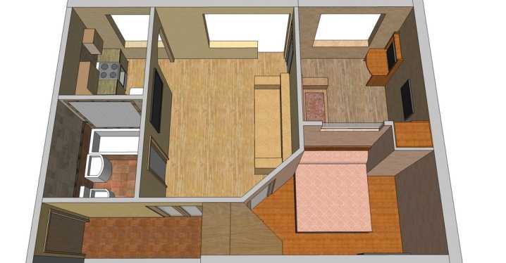 Хрущевки 2 комнаты перепланировка: проекты для квартир типа трамвайчик и распашонка с фото